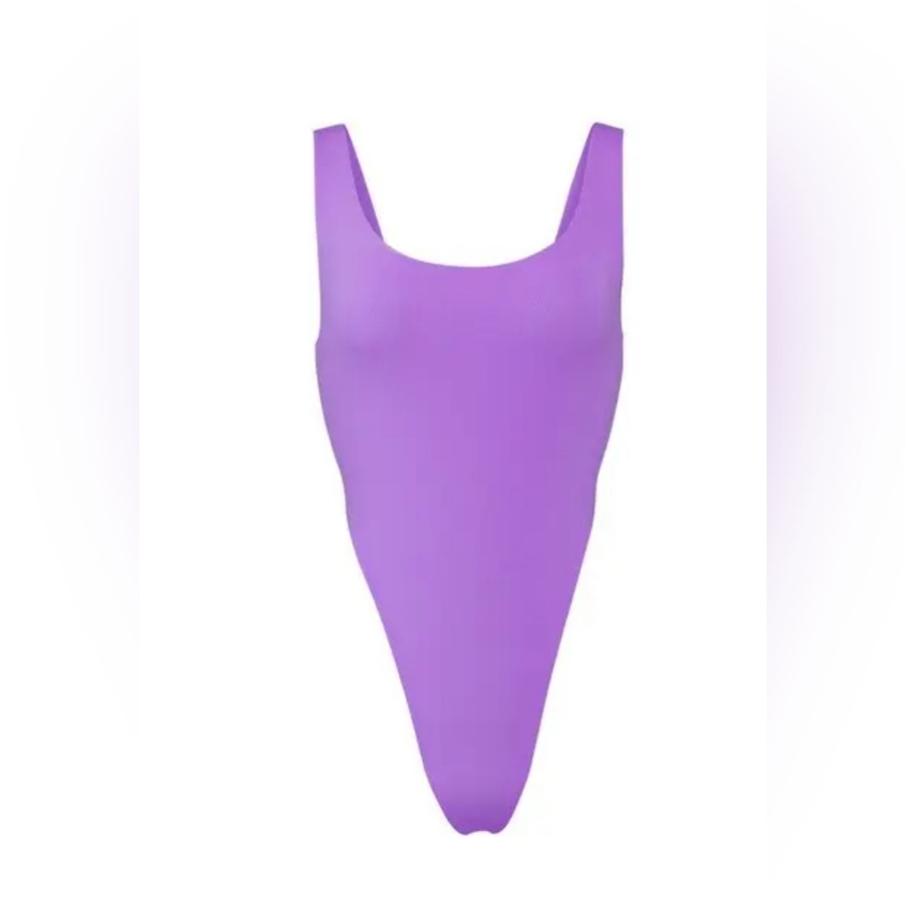 SKIMS FITS EVERYBODY HIGH CUT BODYSUIT IN ULTRA VIOLET/2X,3X, 4X/NWT